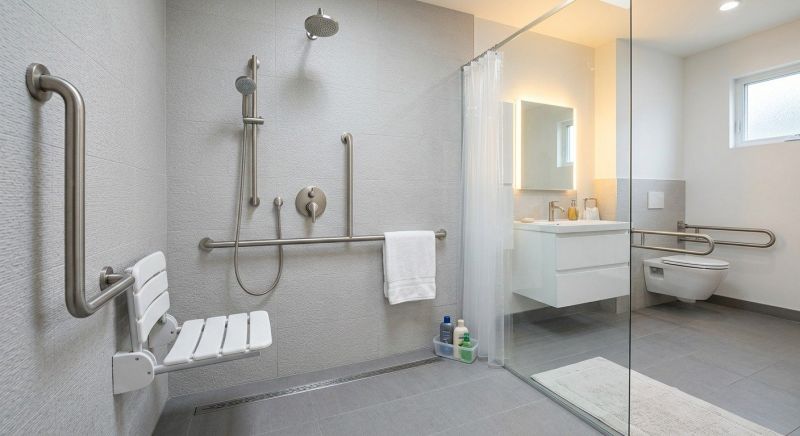 Accessible Shower Construction in Nashua, NH