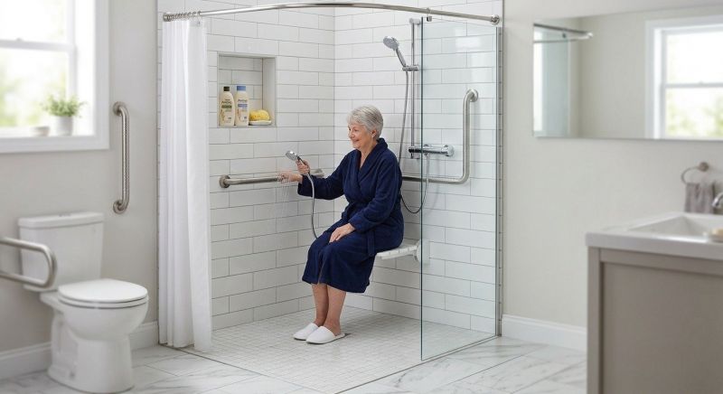 Handicap Shower Installation in Bradenton, FL